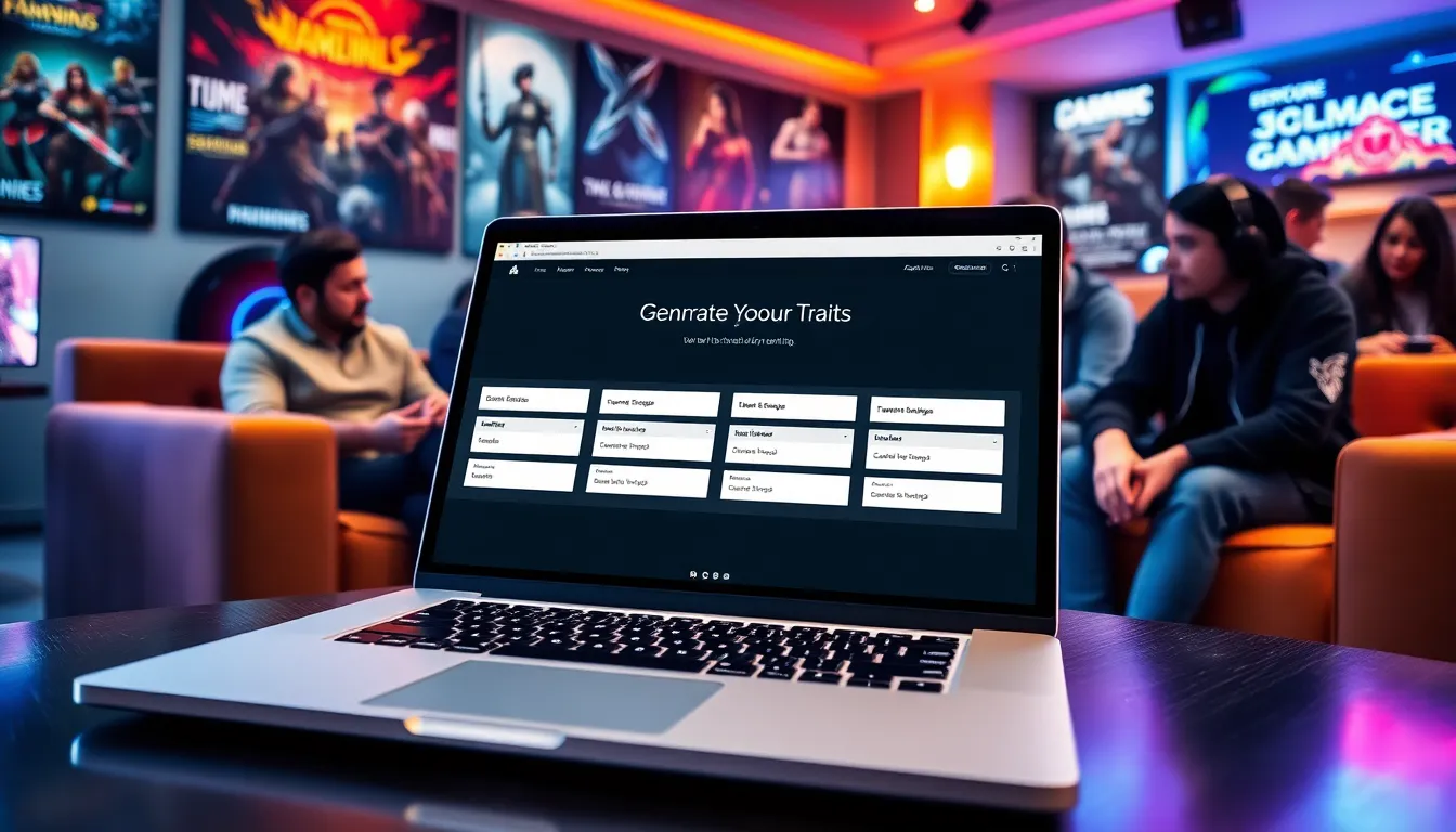 gamers using Ck2generator.com in a modern game lounge.